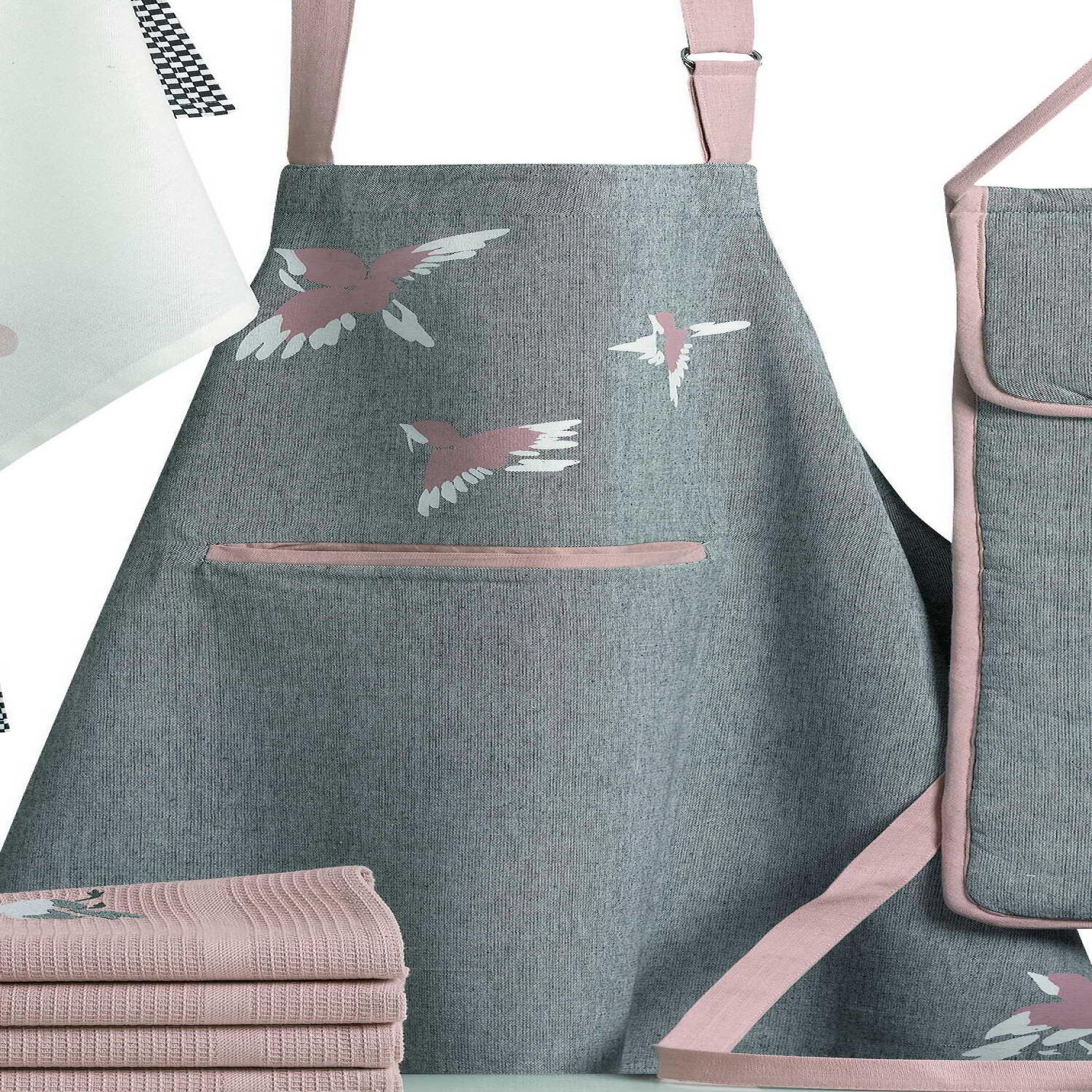 Voir la diapositive 1 : Les Ateliers du Linge Tablier 100% coton