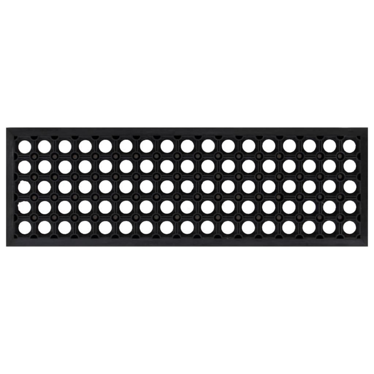 VIDAXL Marches d'escalier 5 pcs 25x75 cm caoutchouc