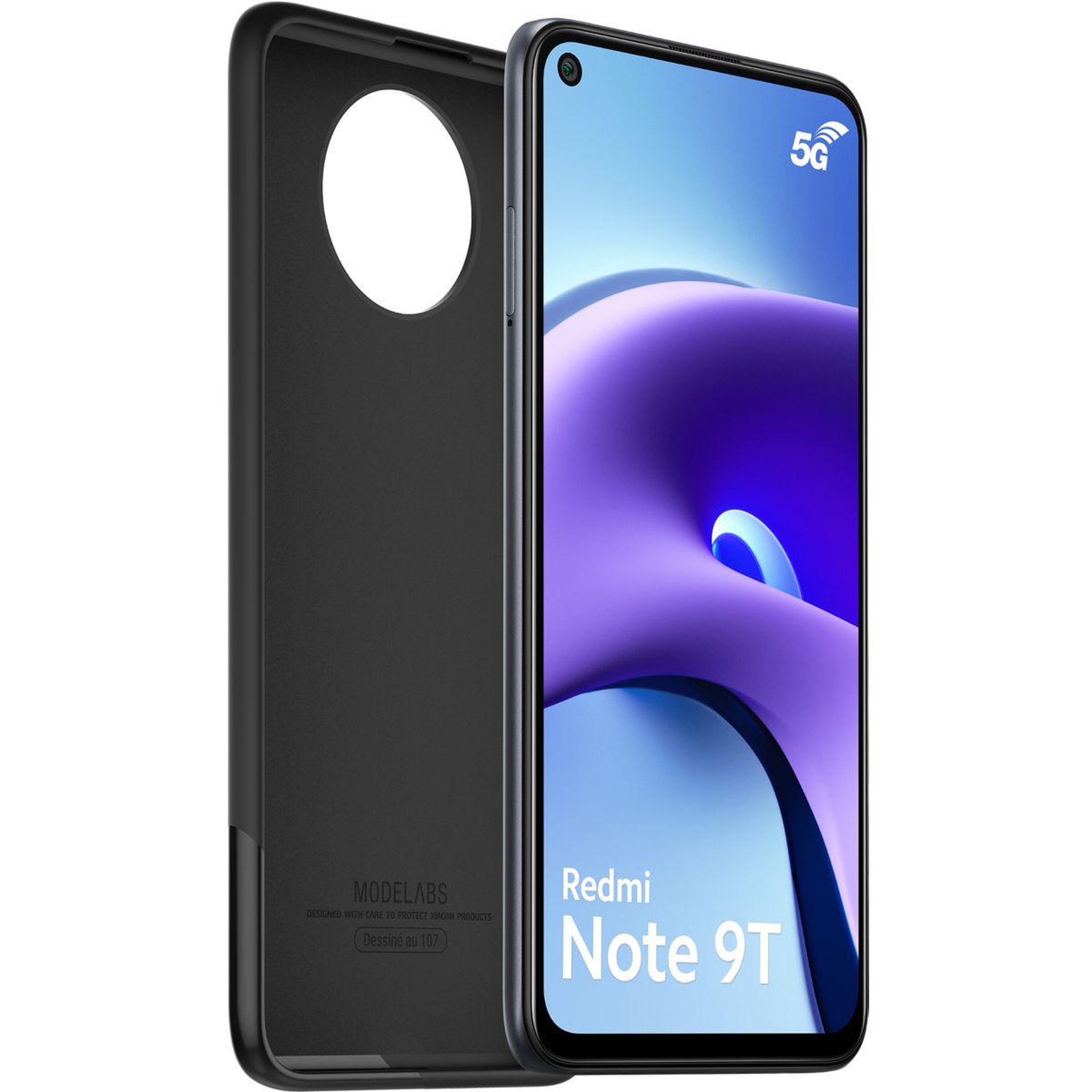 Voir la diapositive 3 : XIAOMI Coque redmi note 9t noir