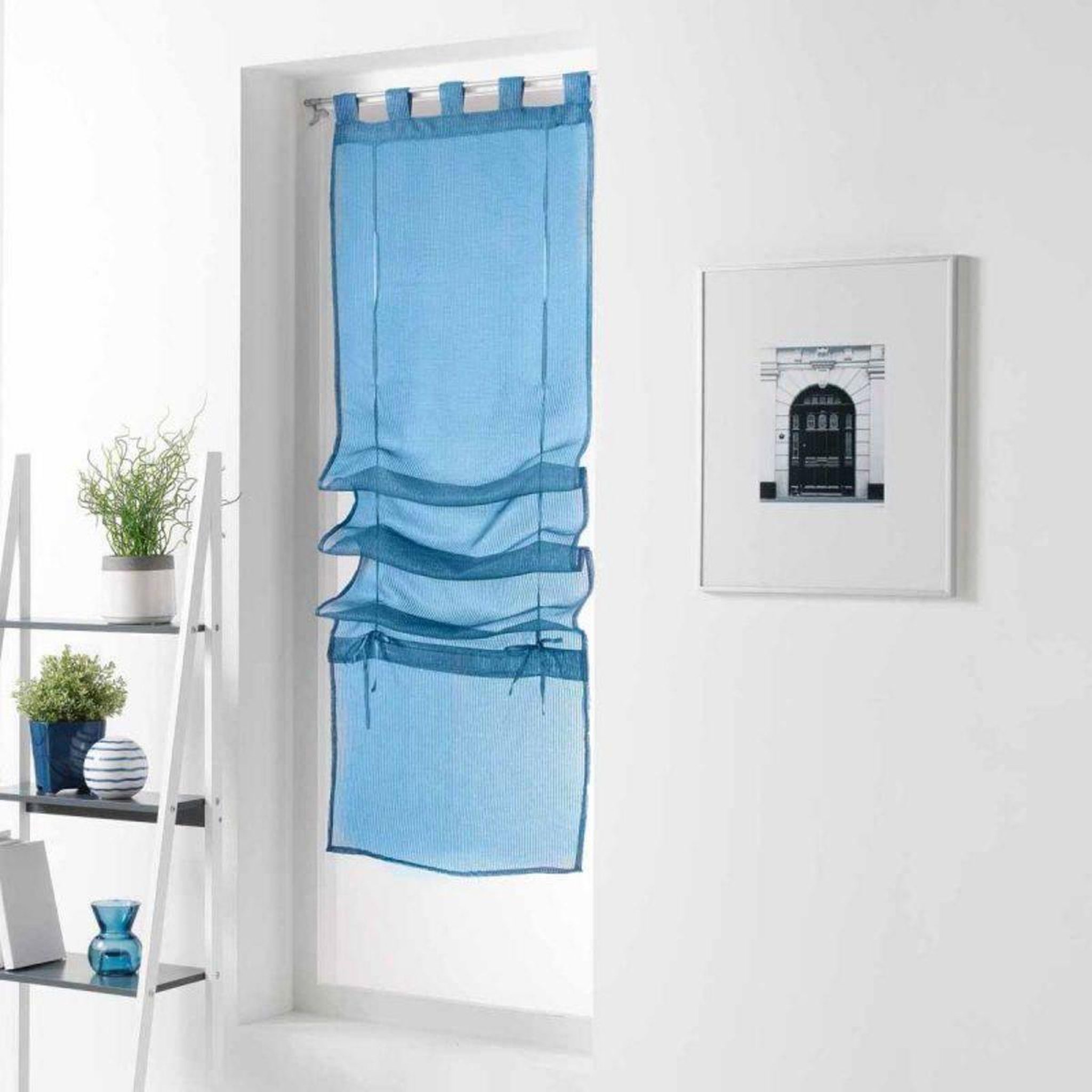 Voir la diapositive 4 : Eden Store droit passants voile sable pointille