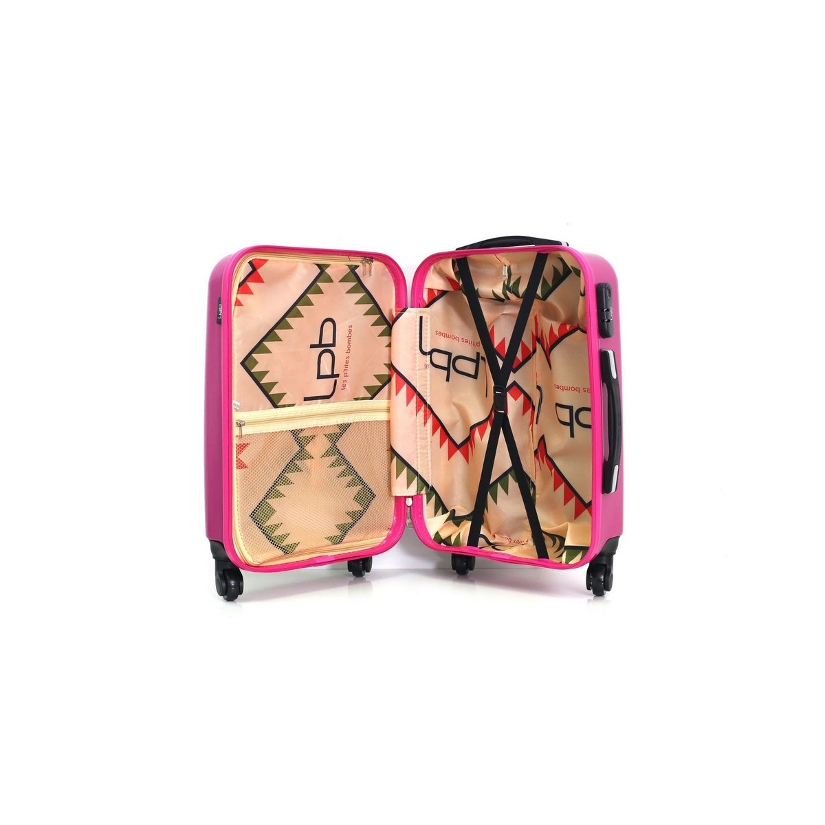 LES P'TITES BOMBES LPB LPB LUGGAGE - SET DE 3 ABS/PC ALISON 4 ROUES
