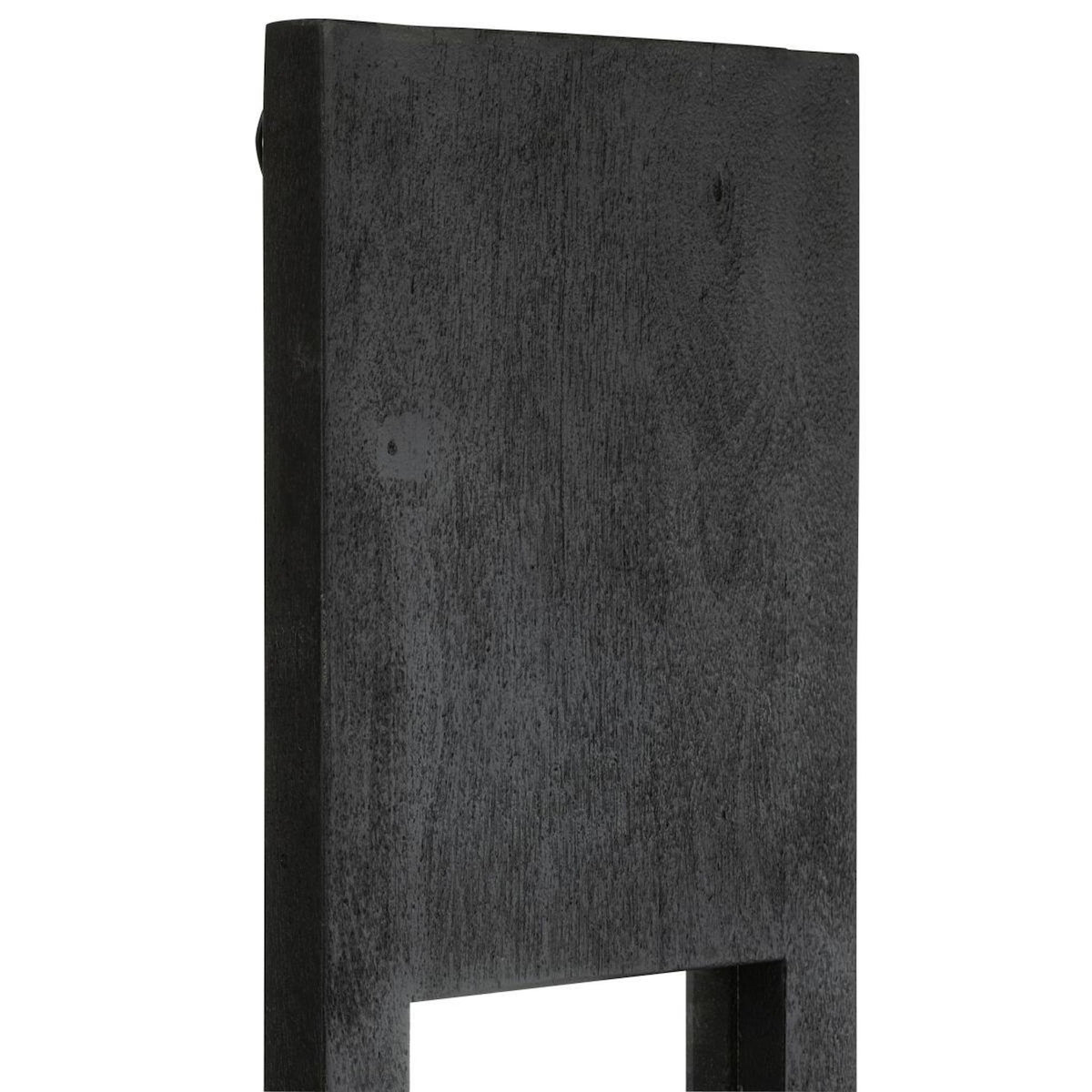Paris Prix Miroir Mural en Bois  Hiram  150cm Noir
