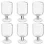 Voir la diapositive 1 : SECRET DE GOURMET Lot de 6 Verres à Vin  Naia  35cl Transparent