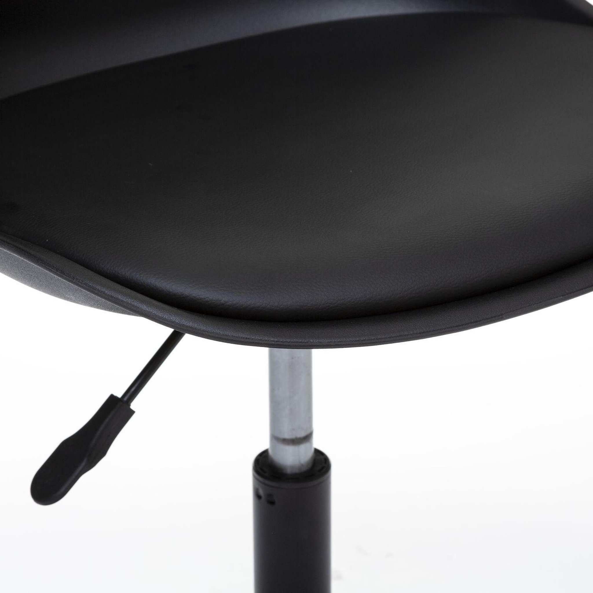 Voir la diapositive 5 : TOILINUX Lot de 2 chaises ajustables en hauteur en polypropylène avec coussin