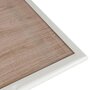 Voir la diapositive 5 : Paris Prix Table de Jardin Pliable  Barcelone  110cm Blanc & Naturel