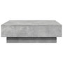 Voir la diapositive 5 : VIDAXL Table basse Gris beton 90x90x28 cm Agglomere