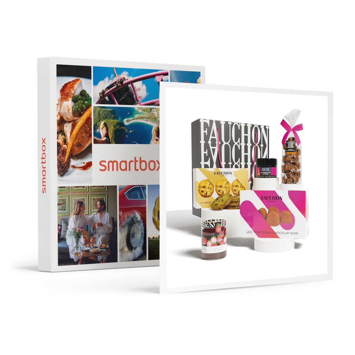 Smartbox Coffret Douceurs Fauchon : délices sucrés avec thé livrés à domicile - Coffret Cadeau Gastronomie