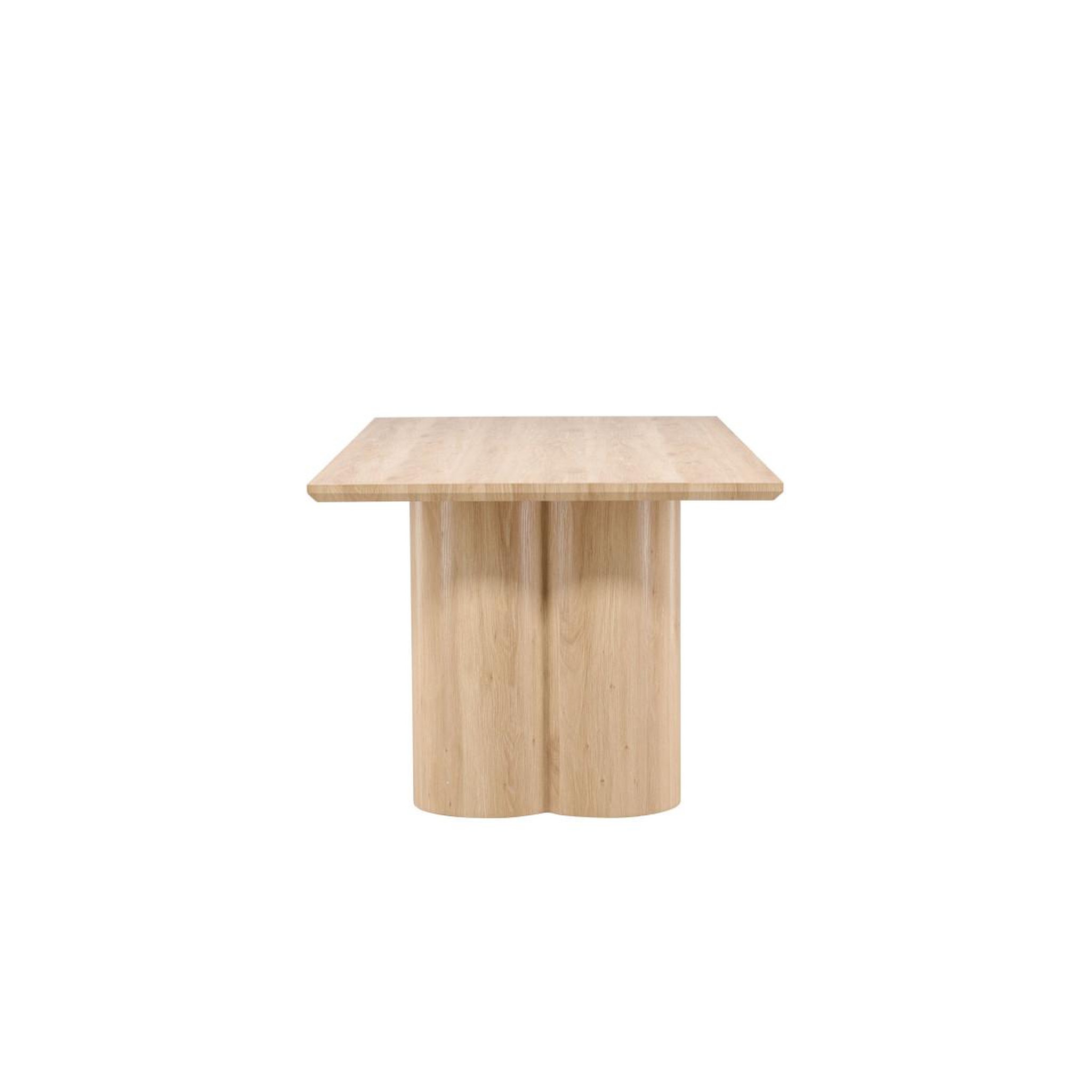 Voir la diapositive 2 : Paris Prix Table à manger design  olivia  210cm naturel