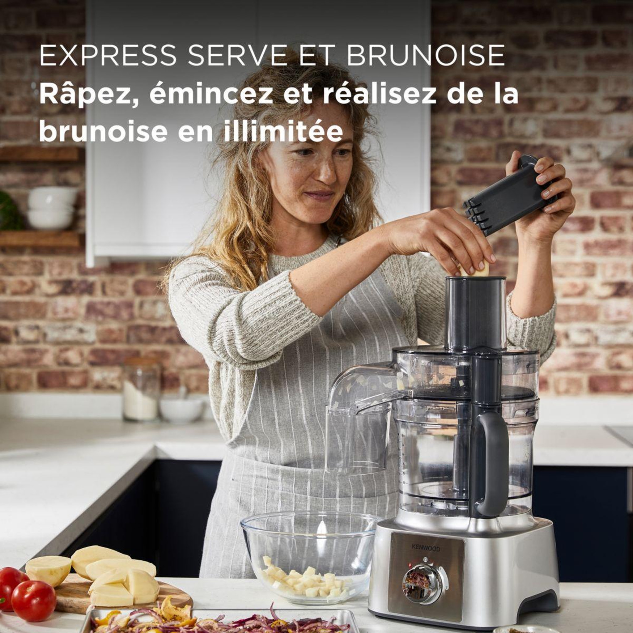 Voir la diapositive 5 : KENWOOD Robot multifonction fdp65.820si multipro express
