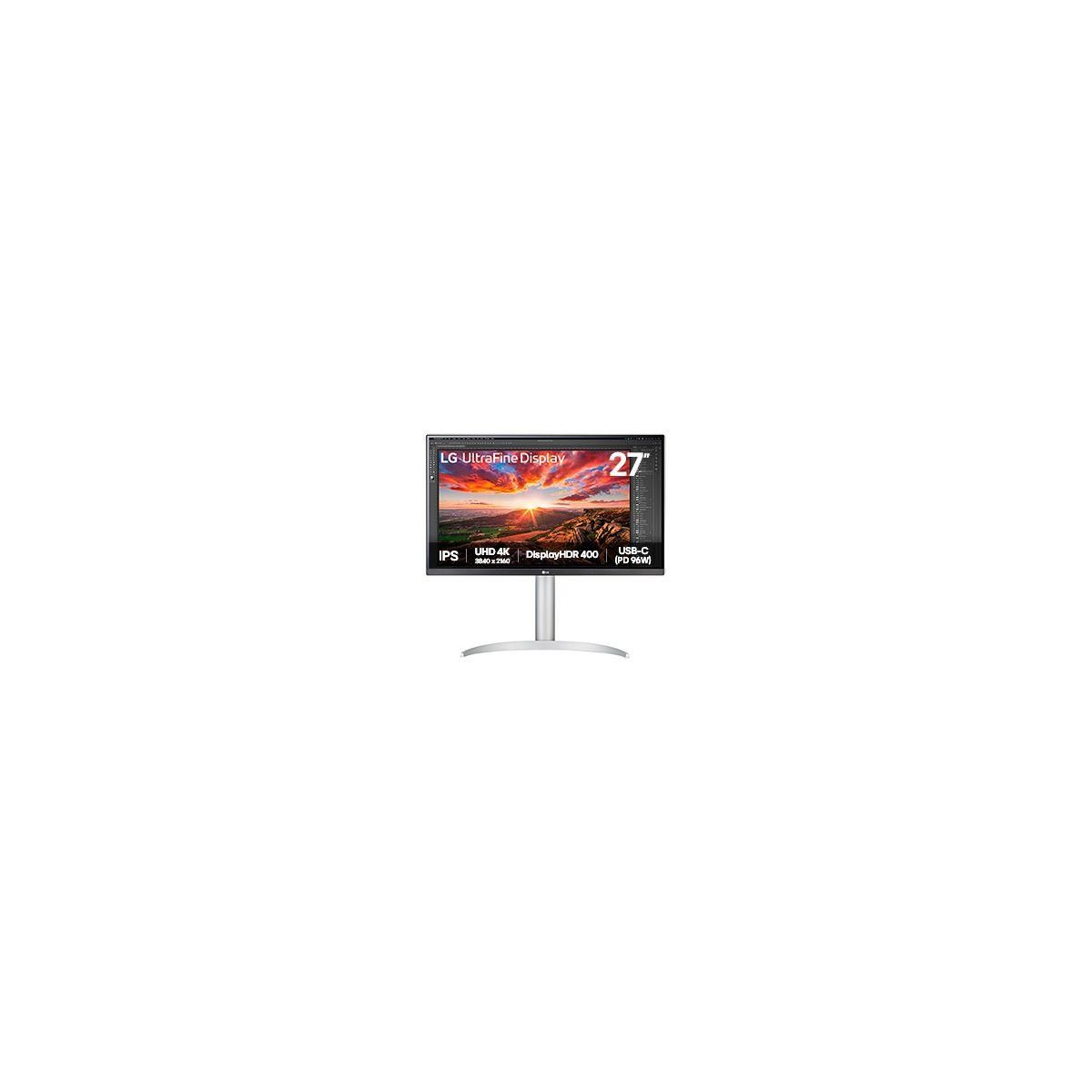 LG Ecran PC 4K 27UP850K-W UltraFine UHD 4K 27''