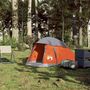 Voir la diapositive 3 : VIDAXL Tente de camping a dome 1 personne gris et orange impermeable
