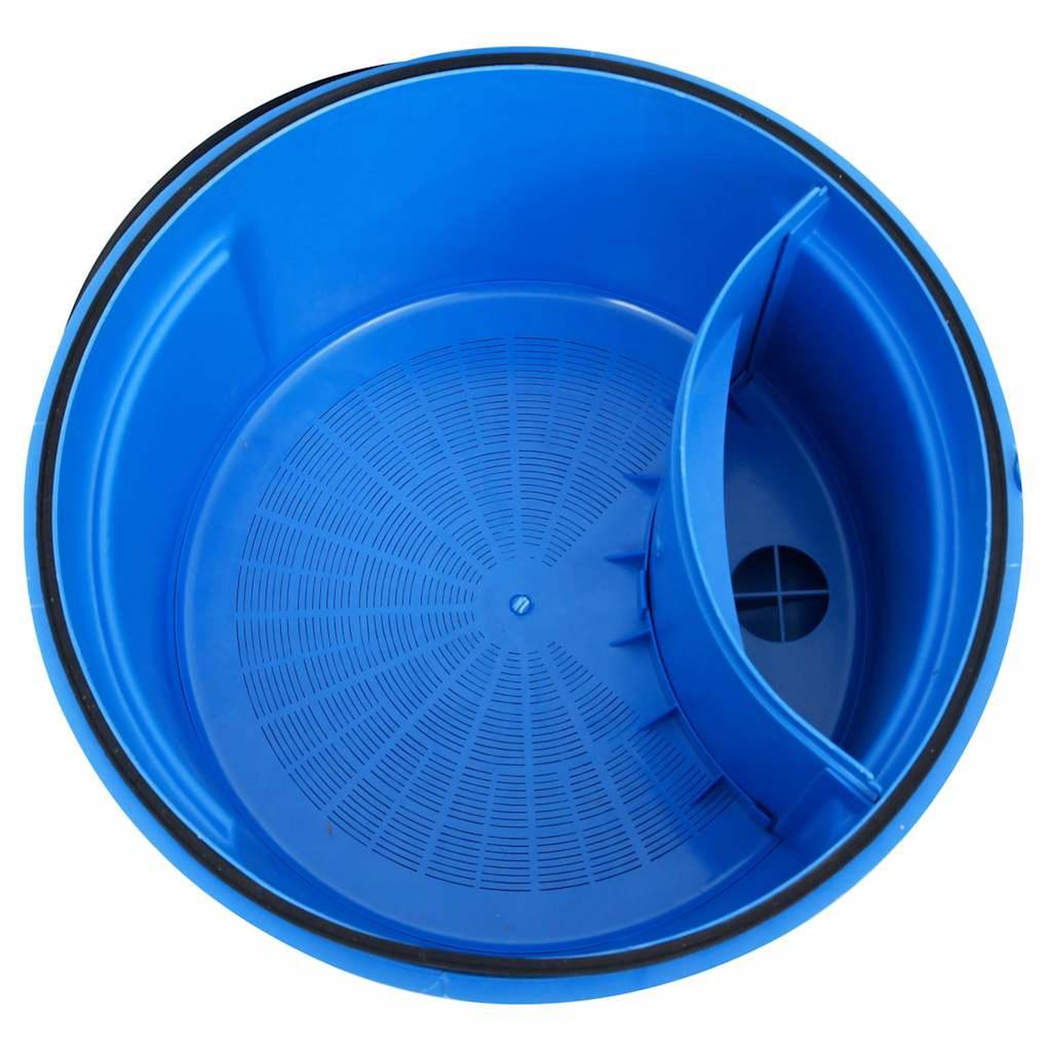 Voir la diapositive 5 : VIDAXL Pompe de filtration a sable bleu et noir 385x620x432mm 200w 25l