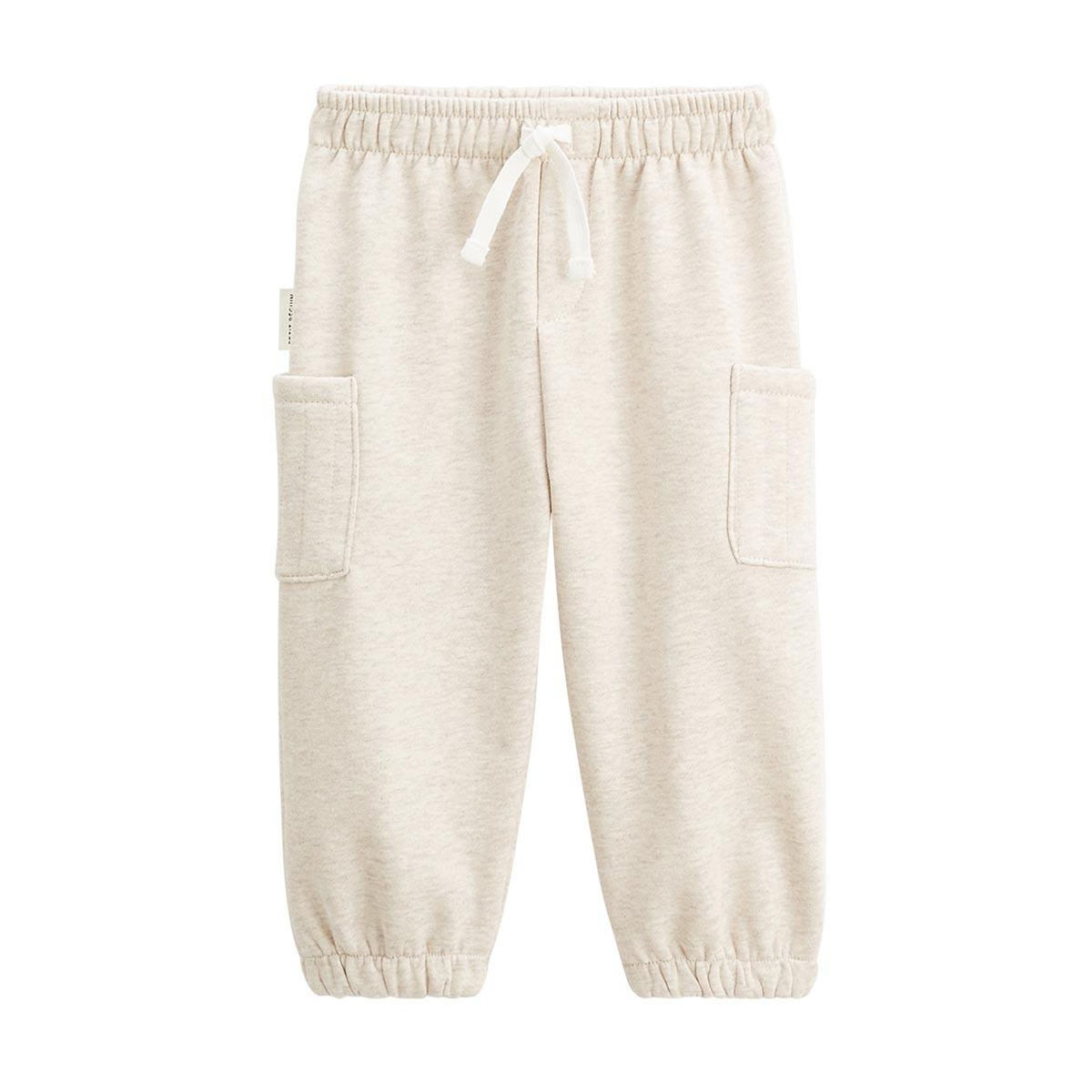 Petit Béguin Lot de 2 pantalons enfant en molleton Cracotte