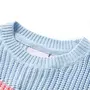 VIDAXL Pull-over tricote pour enfants bleu 116