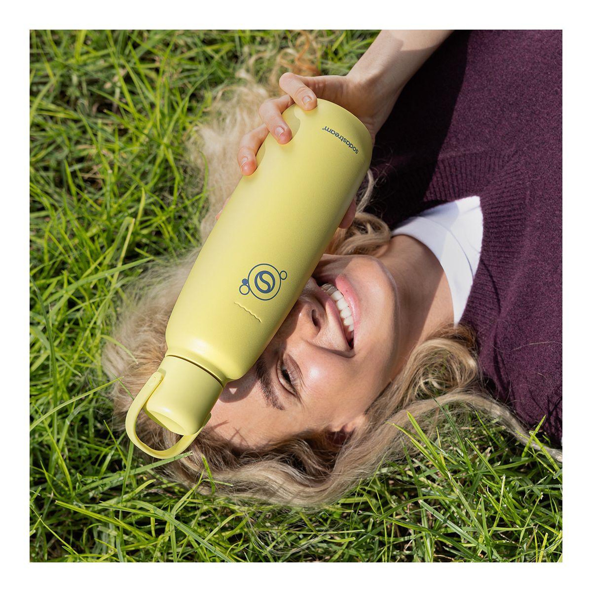 Voir la diapositive 5 : SODASTREAM Bouteille isotherme Fizz & Go Cool jaune citron 0.9L