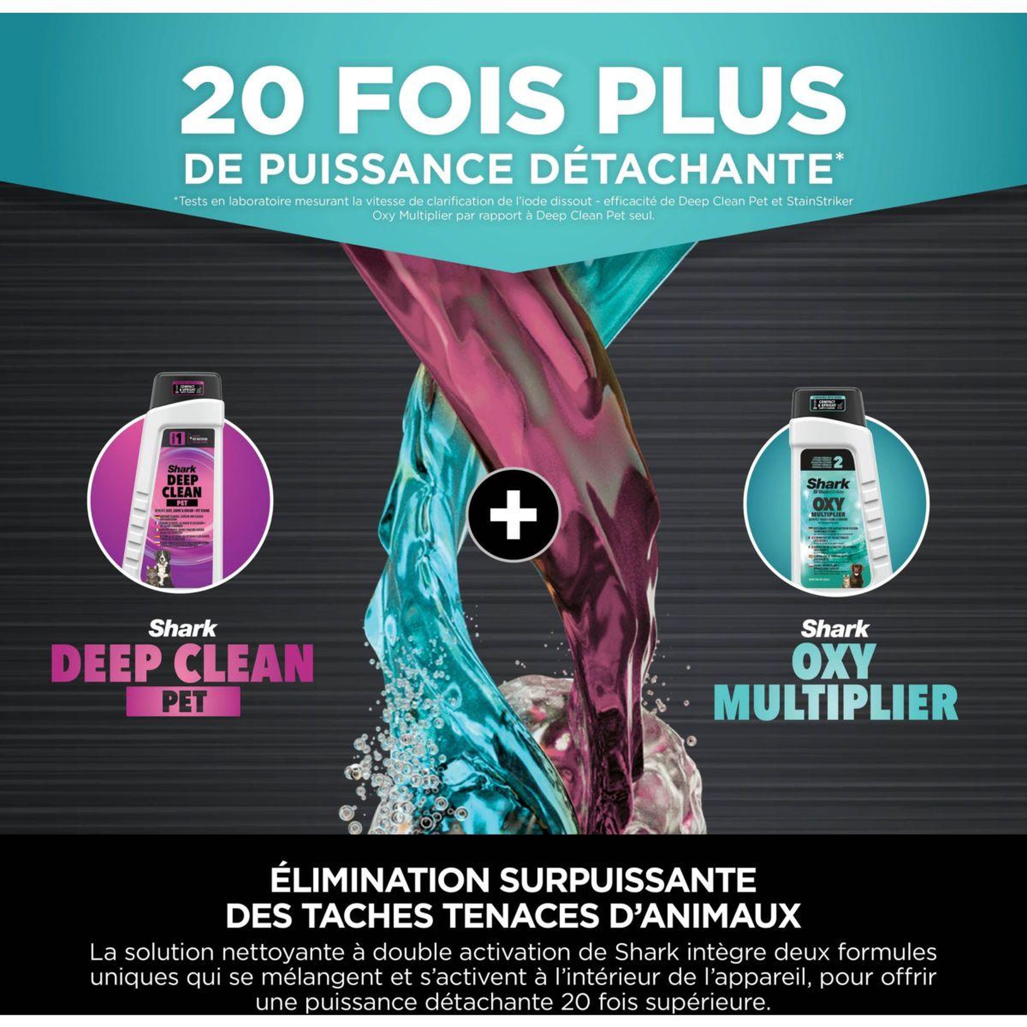 Voir la diapositive 3 : Shark Nettoyeur détacheur StainStriker Hair Pro Pet PX250EUT