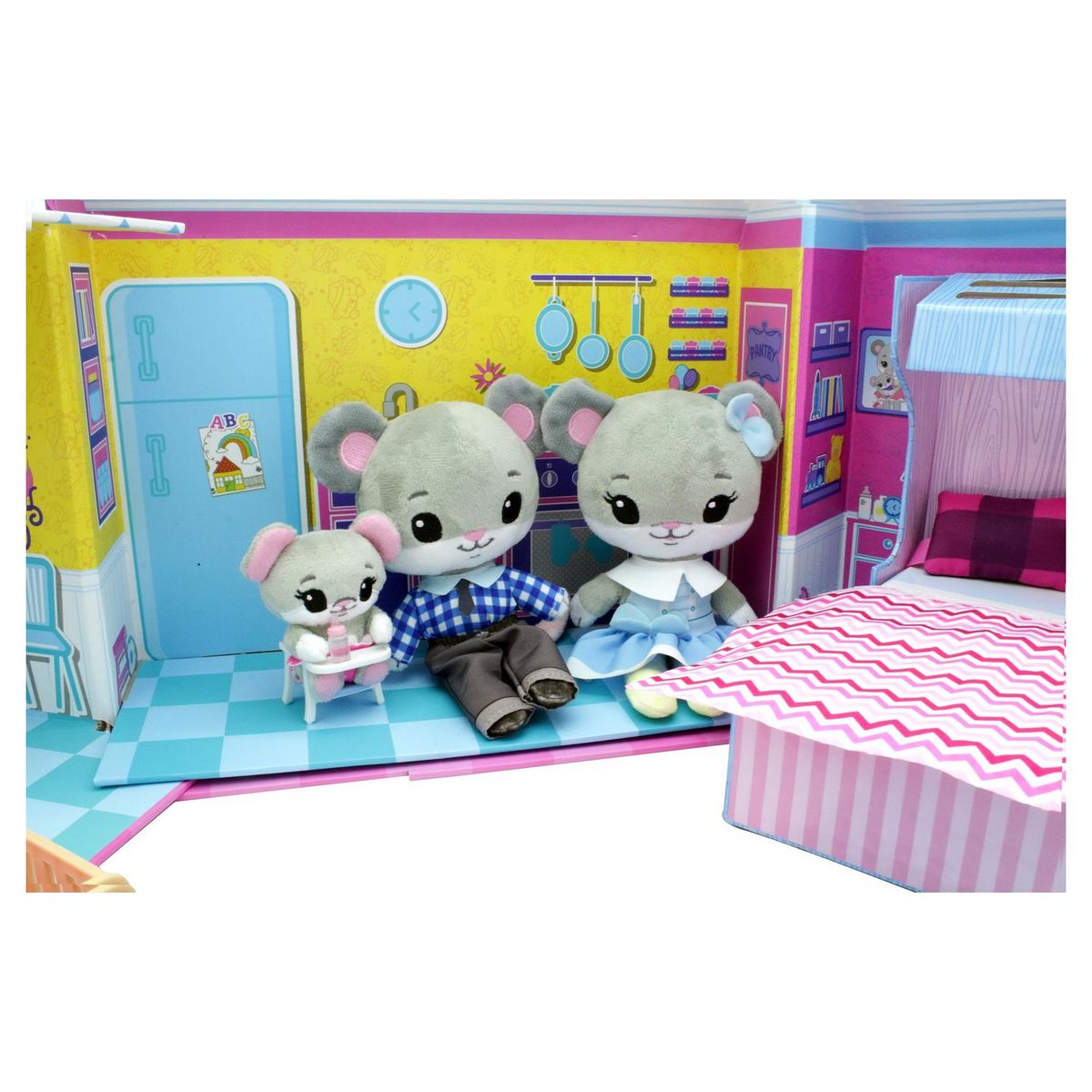 BANDAI La maison et la famille Tiny Tukkins