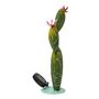 Voir la diapositive 2 :  Cactus solaire 6 LED blanches