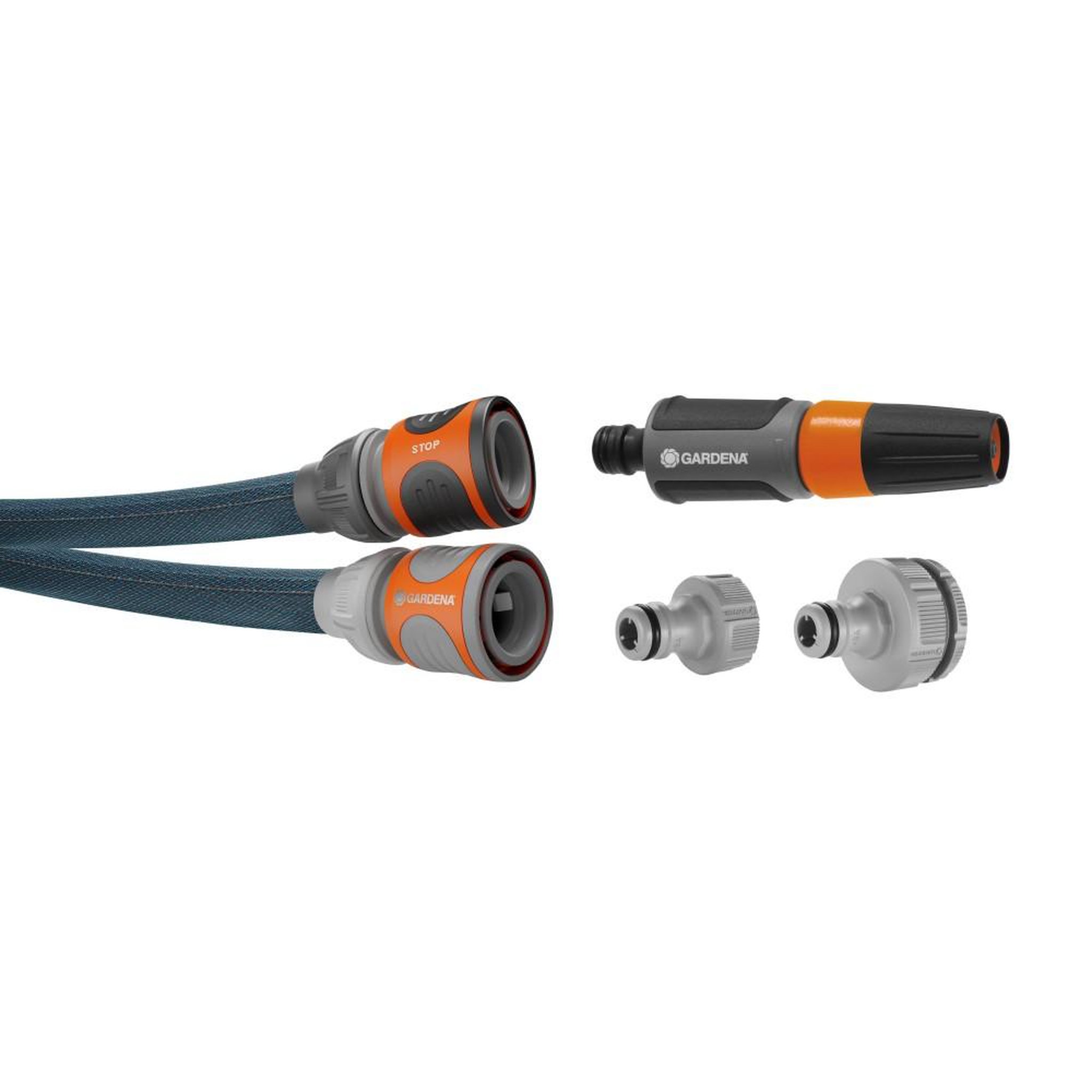 Gardena Kit tuyau Liano™Xtreme 25m, Ø 13mm + pièces GARDENA System - ultra résistant