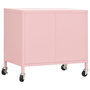 Voir la diapositive 5 : VIDAXL Armoire de rangement Rose 60x35x56 cm Acier