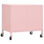 Voir la diapositive 5 : VIDAXL Armoire de rangement Rose 60x35x56 cm Acier