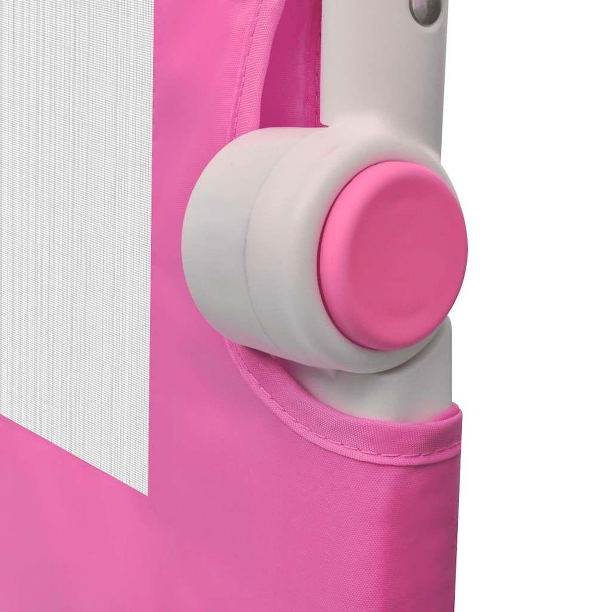 Voir la diapositive 5 : VIDAXL Barriere de lit pour enfants 102x42 cm Rose