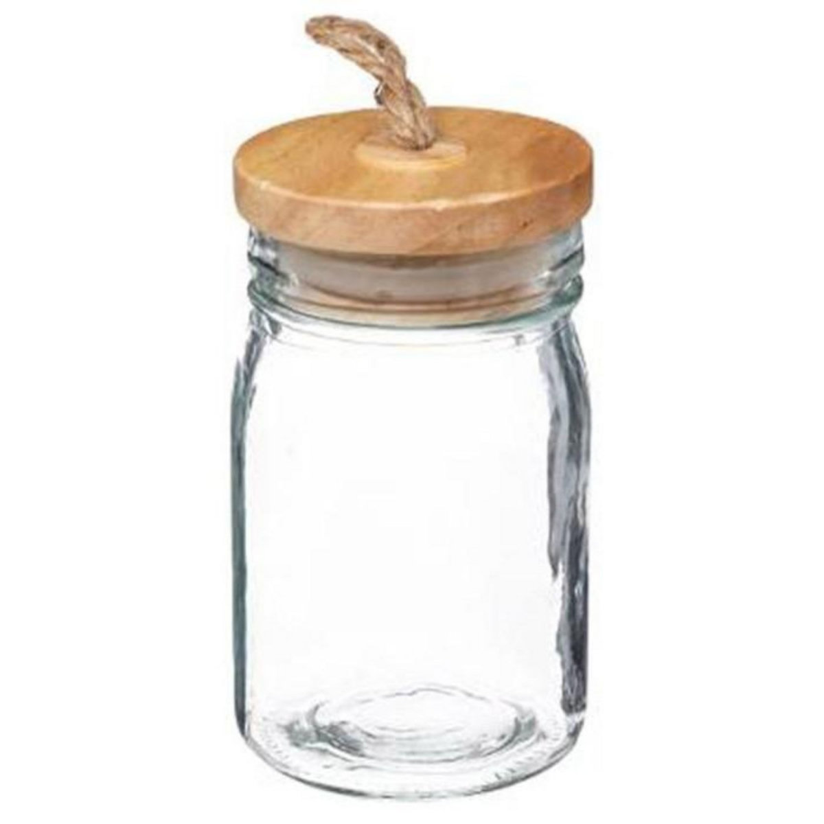 FIVE Bocal en Verre & Bois  Zula  210 ml Transparent