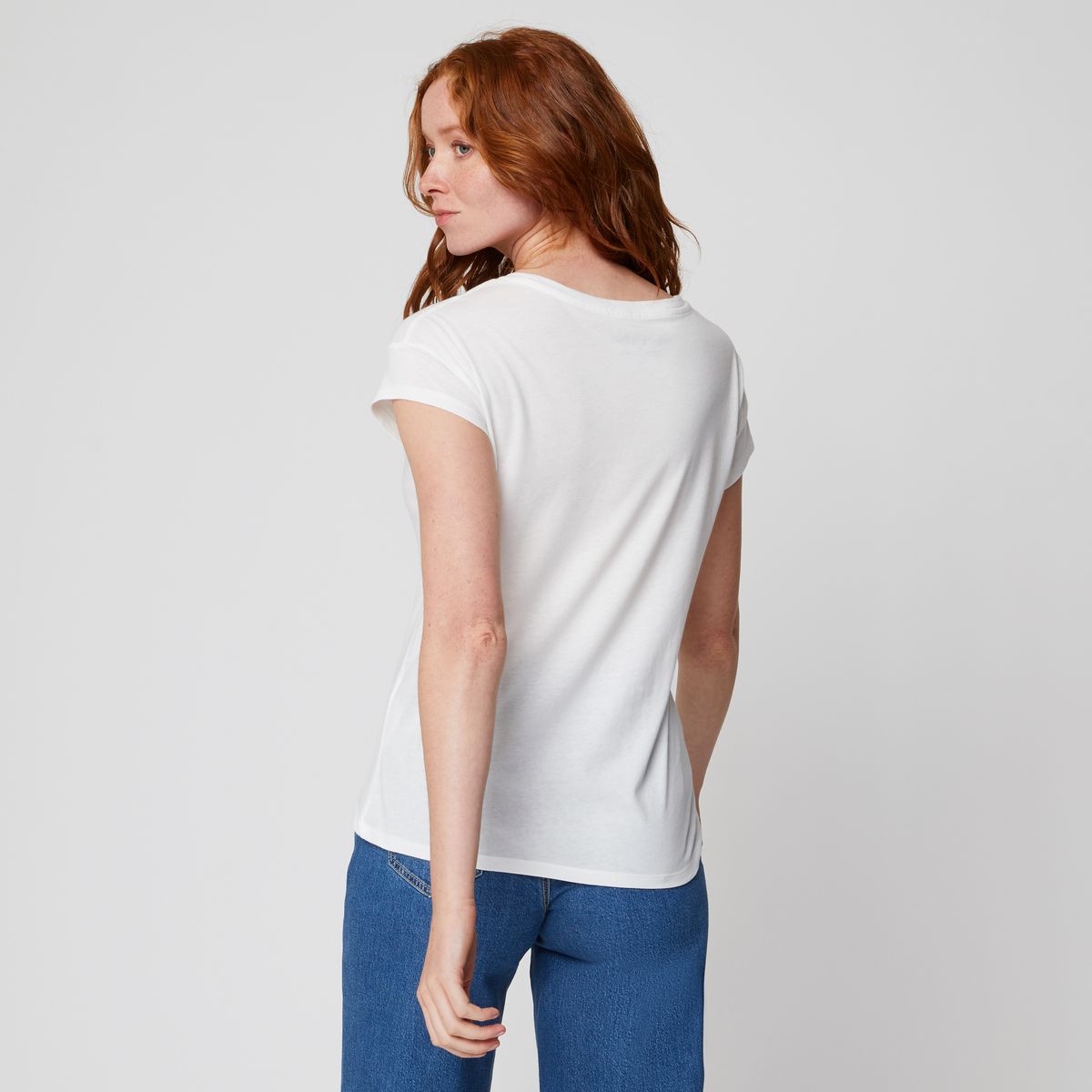 INEXTENSO T-shirt manches courtes blanc femme Harry Potter