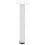 Voir la diapositive 5 : VIDAXL Pieds de table basse 4 pcs blanc 30-32 cm acier