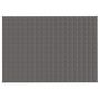 Voir la diapositive 3 : VIDAXL Couverture lestee Gris 140x200 cm 10 kg Tissu
