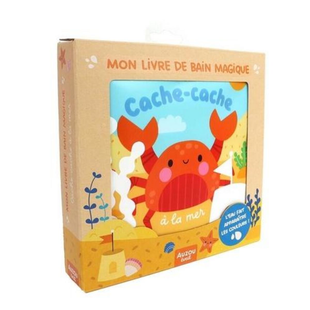 CACHE-CACHE A LA MER. MON LIVRE DE BAIN MAGIQUE, Kendall Wendy