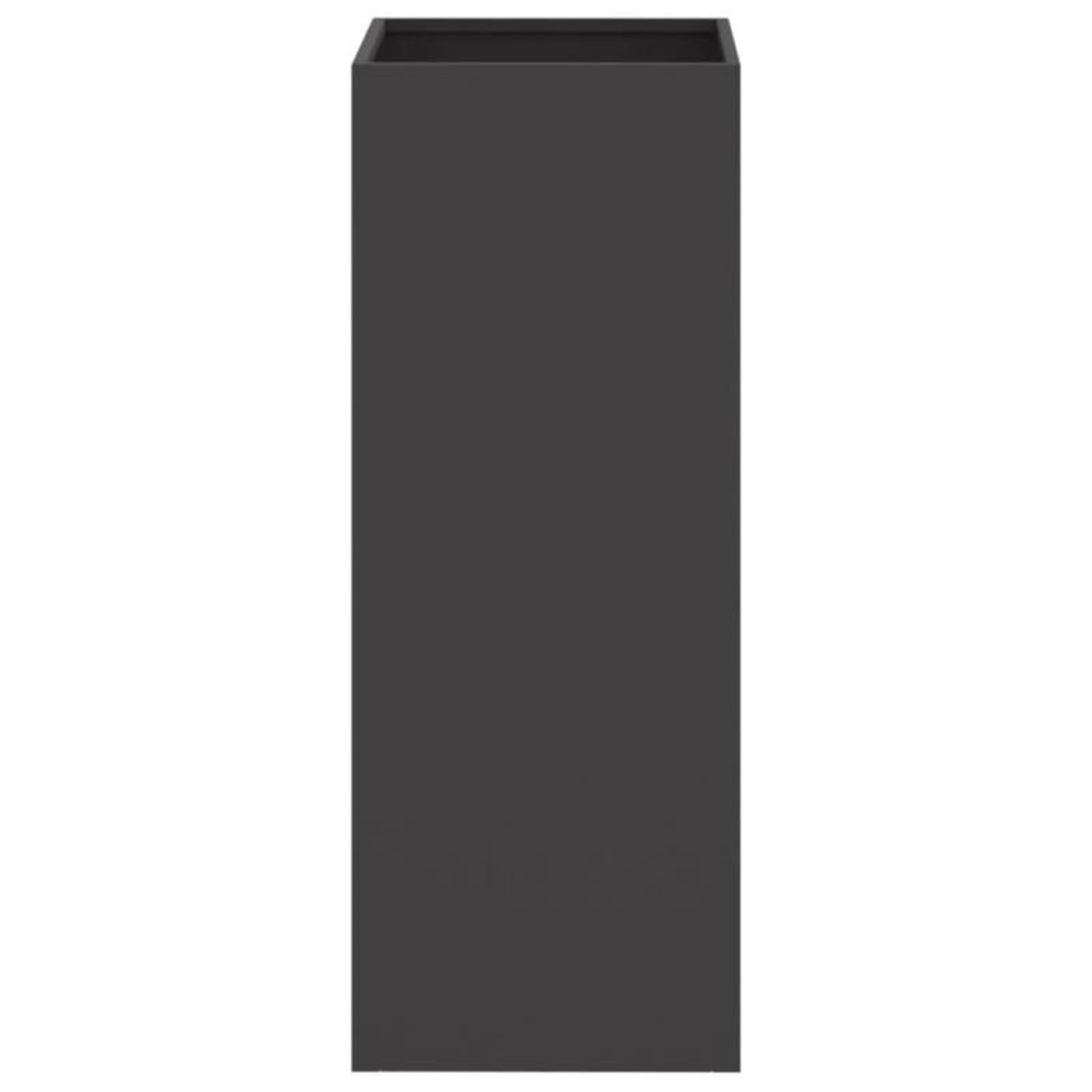 Voir la diapositive 5 : VIDAXL Jardinière noir 32x29x75 cm acier