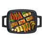 Voir la diapositive 3 : Kela line Plancha grill rectangulaire fonte d'aluminium 29x23cm - 12220
