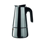 LIONELO Cafetière manuelle Leonardo modèle CAFFÈ PER ME inox pour 6 tasses