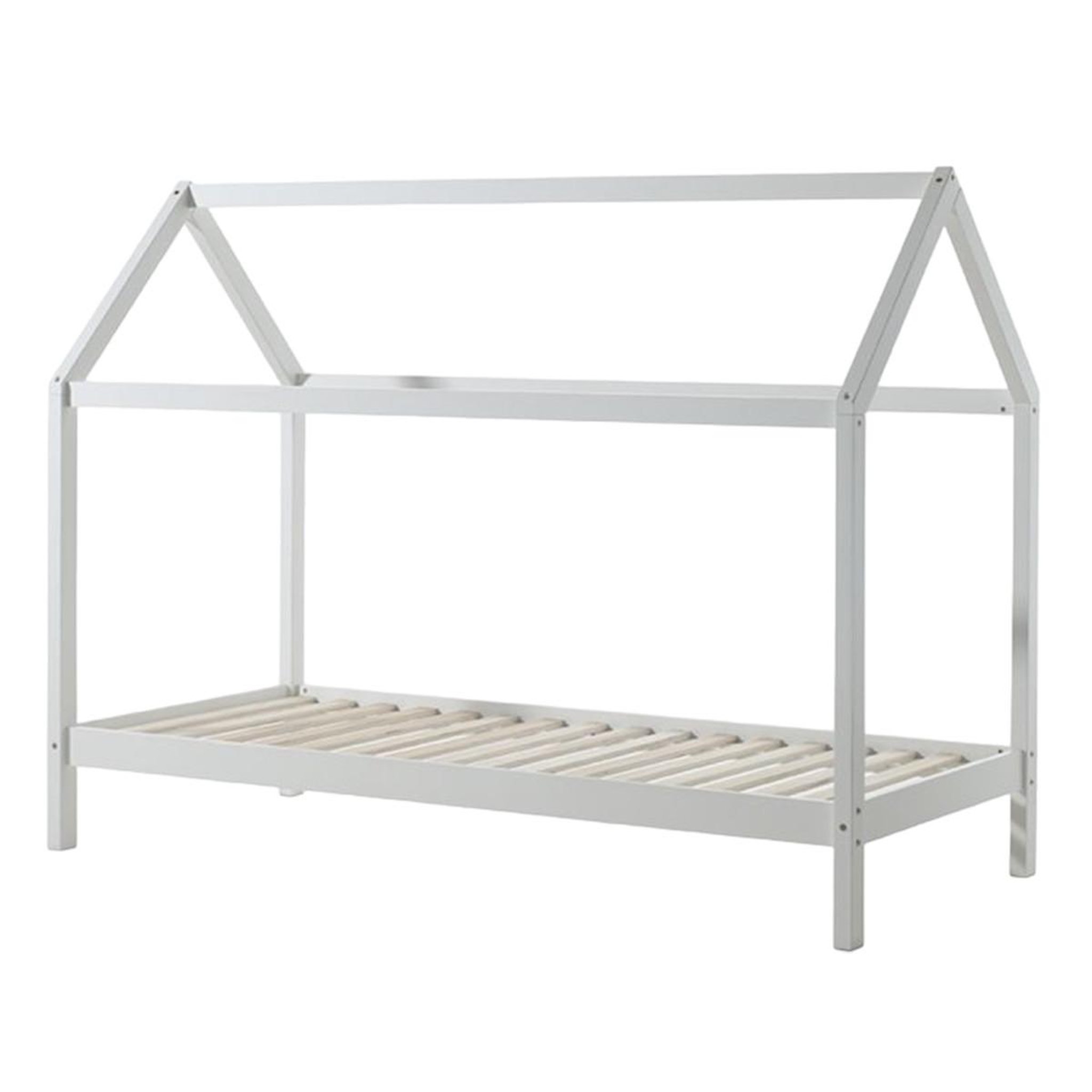 Paris Prix Lit enfant cabane  dallas  90x200cm blanc