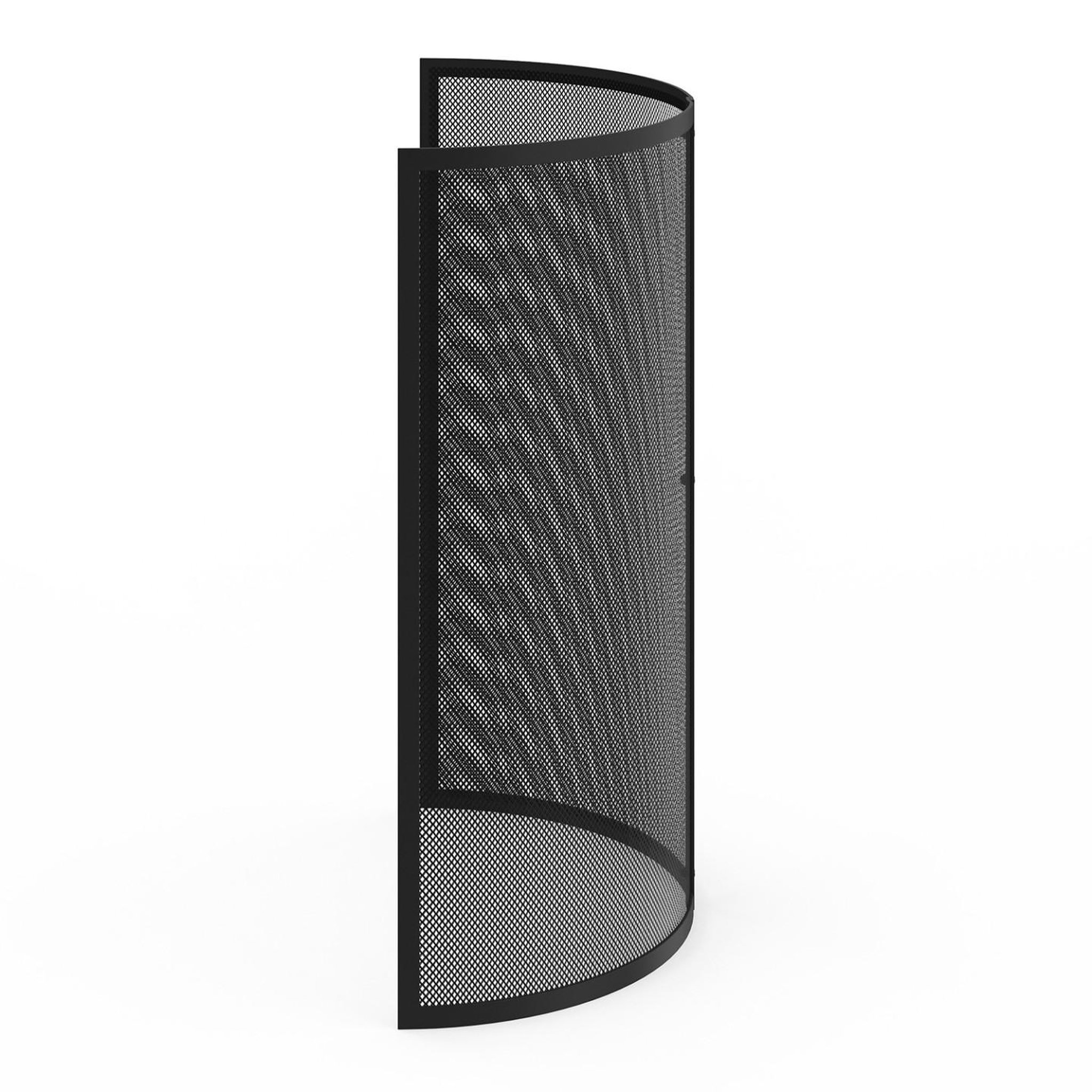 Voir la diapositive 4 : ID MARKET Grille de protection pare feu 1 volet pour poêle et cheminée