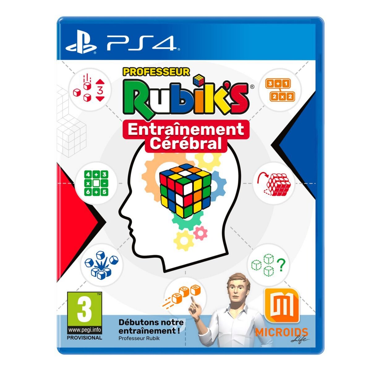 JUST FOR GAMES Professor Rubik's Entrainement Cerebral PS4