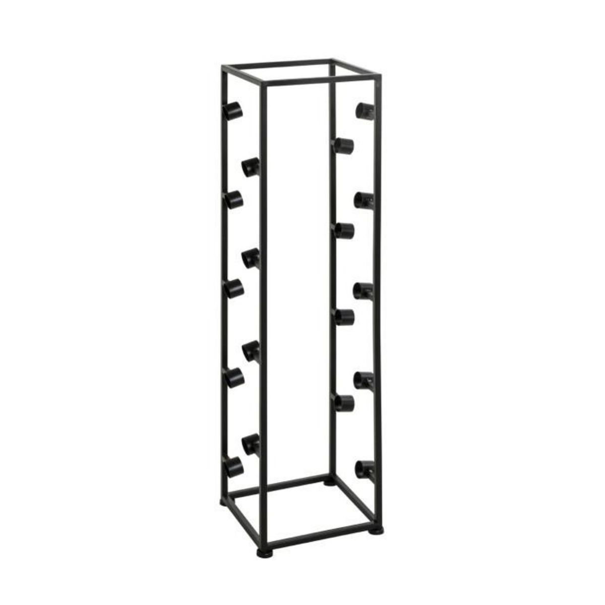 Paris Prix Range-Bouteilles  18 Compartiments  104cm Noir