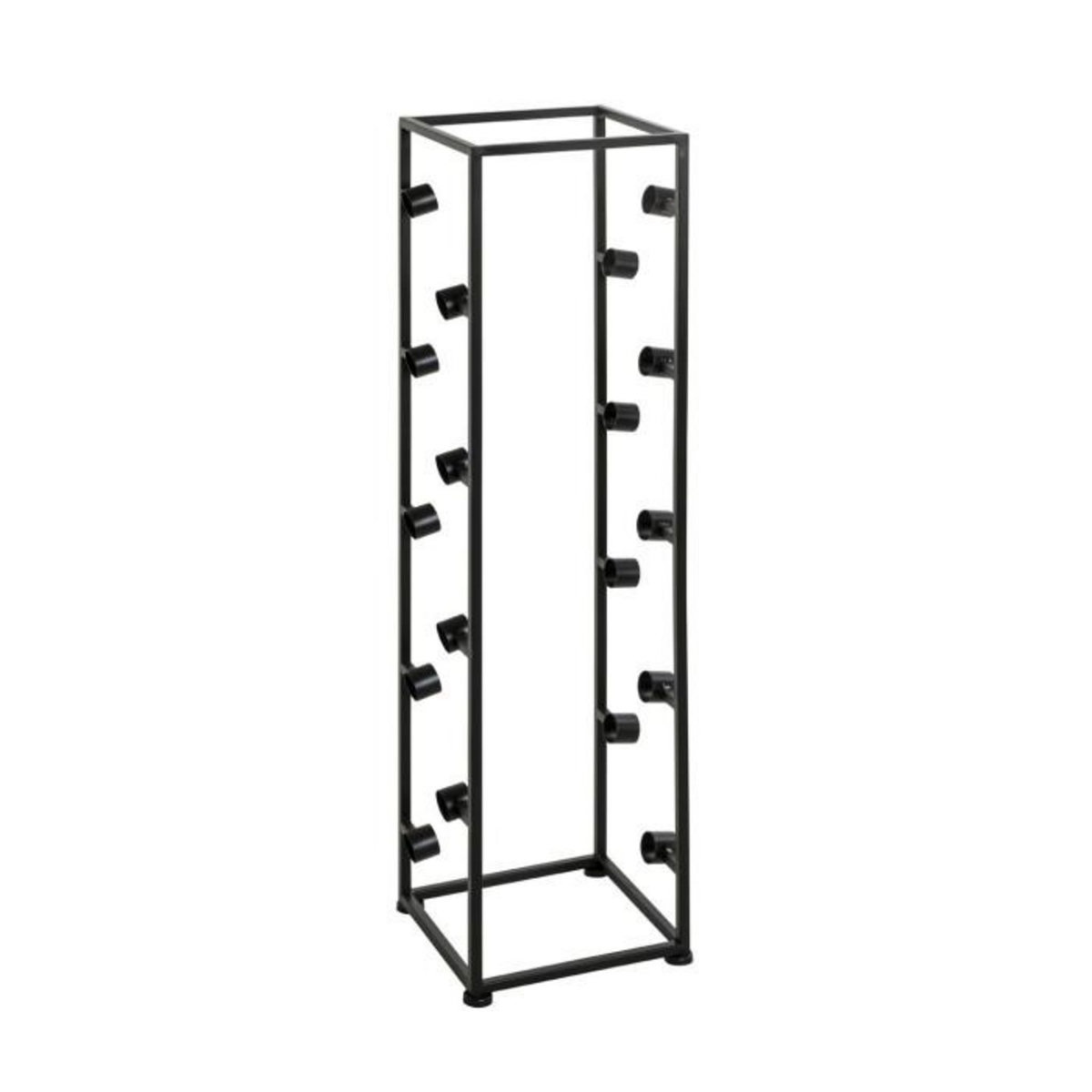 Paris Prix Range-Bouteilles  18 Compartiments  104cm Noir