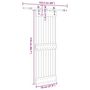 Voir la diapositive 6 : VIDAXL Porte coulissante et kit de quincaillerie 70x210 cm pin massif