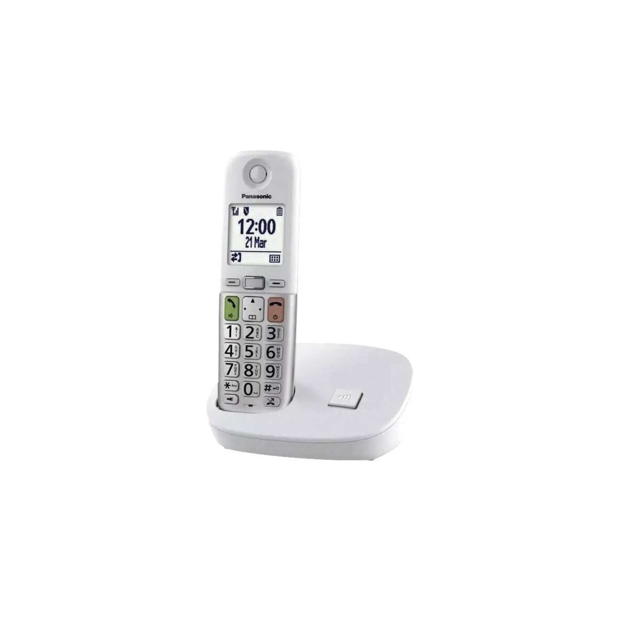Voir la diapositive 2 : PANASONIC Téléphone sans fil KX-TGU410EXW