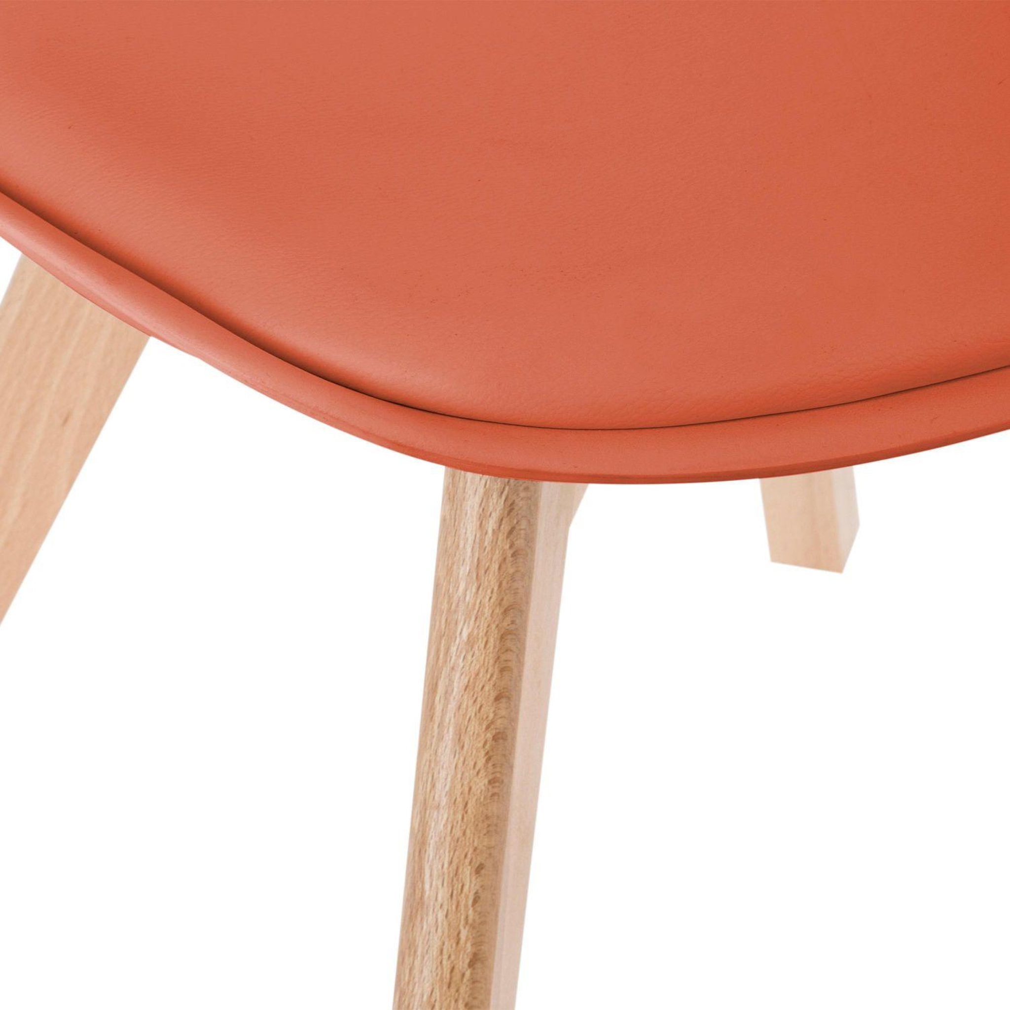 Voir la diapositive 5 : TOILINUX Lot de 4 chaises design scandinave baya