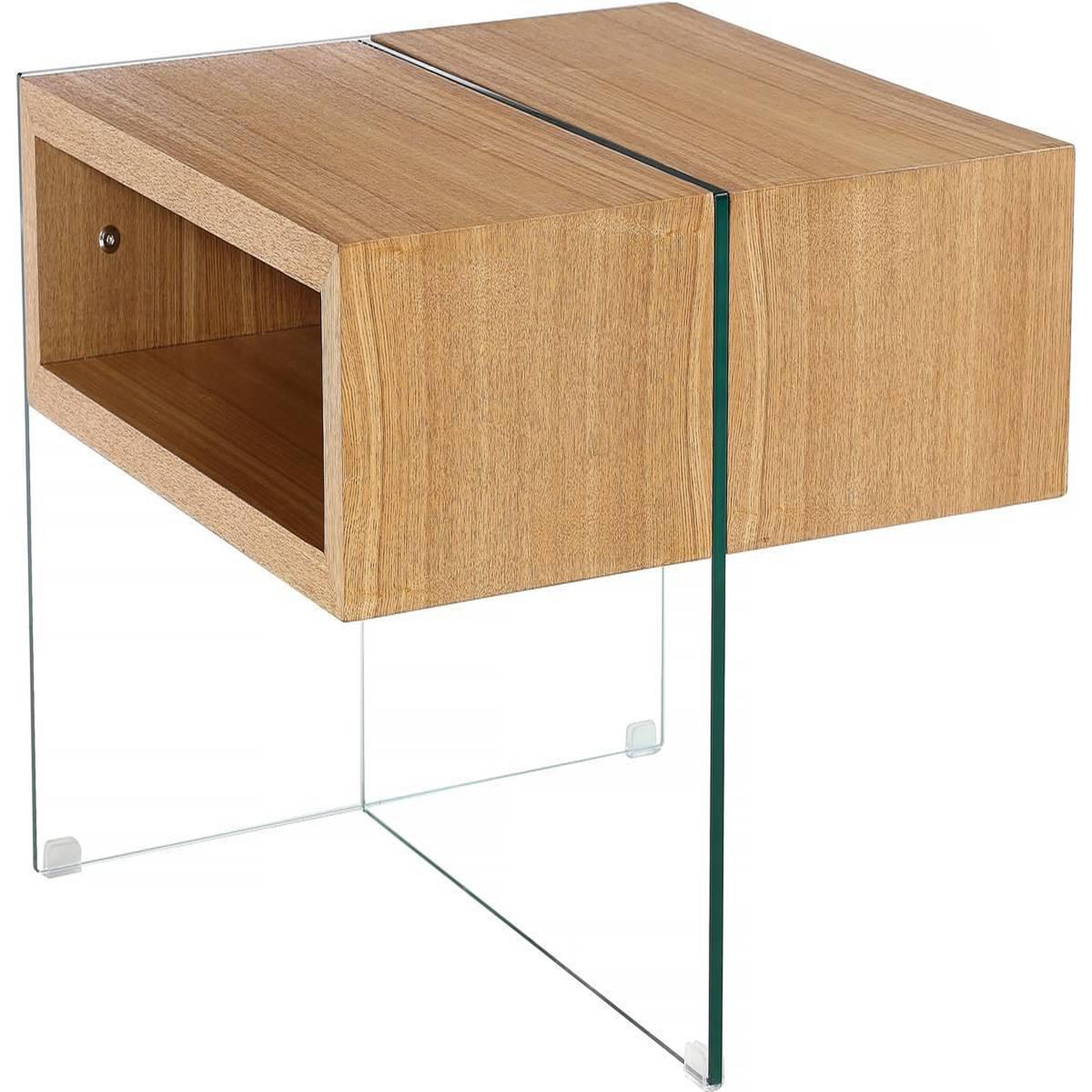 Habitat et Jardin Table basse  venezia  - 60 x 60 x 50 cm -  finition chêne