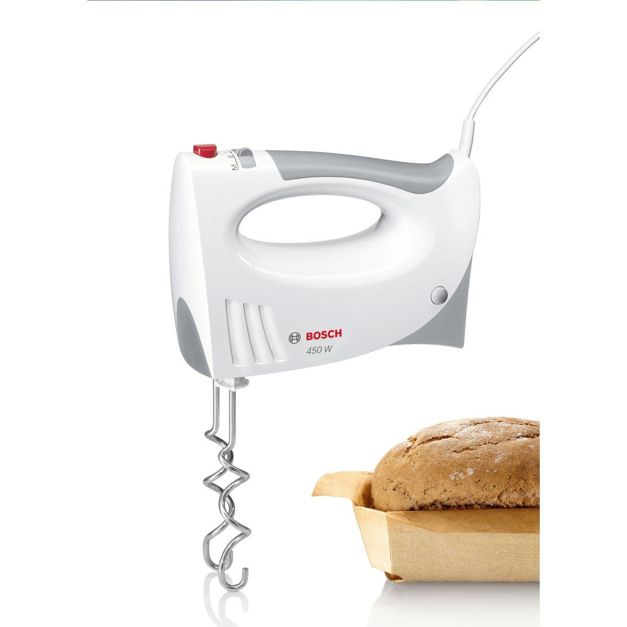 Voir la diapositive 2 : BOSCH Batteur électrique 450w - mfq3540