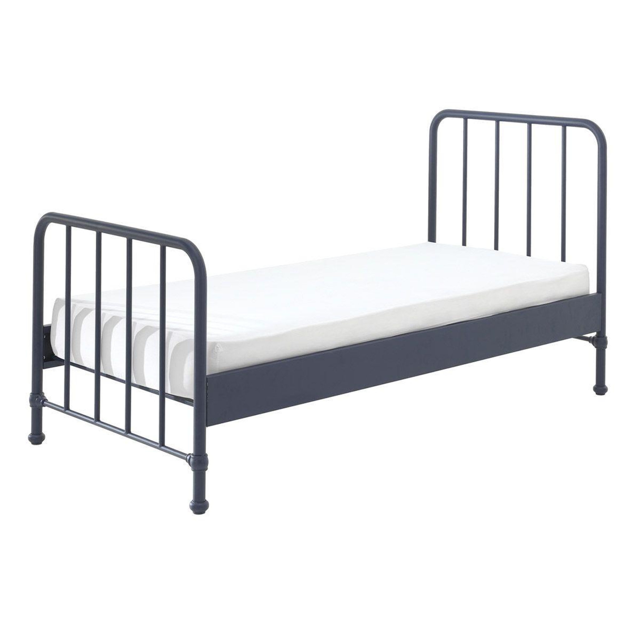 Voir la diapositive 1 : Paris Prix Lit Enfant  Bronxx  90x200cm Bleu