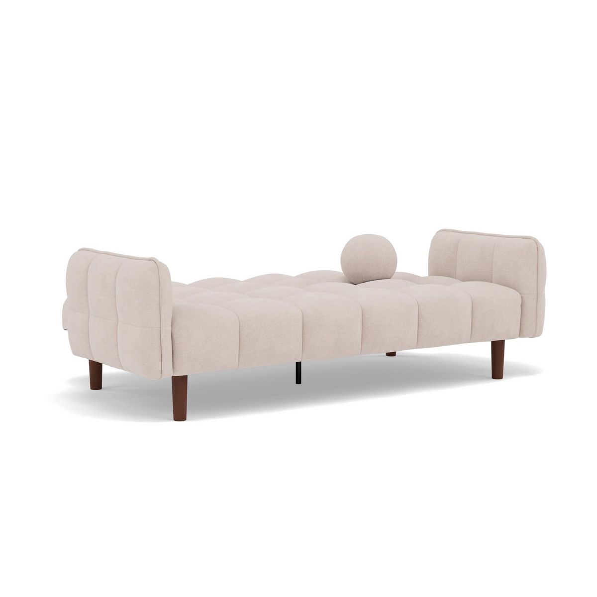 BEST MOBILIER Adam - canapé convertible clic-clac 2 places en tissu texturé