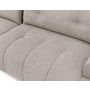 Voir la diapositive 6 : BEST MOBILIER Luzzio - canapé d'angle gauche 4 places convertible avec coffre en tissu texturé
