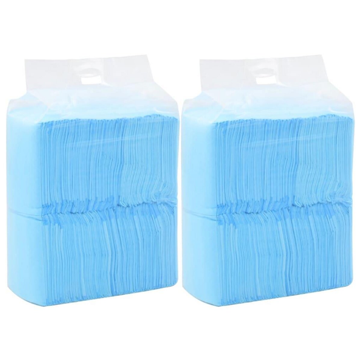 VIDAXL Tapis d'hygiene pour chiens 200 pcs 60 x 60 cm Tissu non tisse