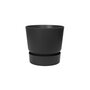 Voir la diapositive 1 : ELHO Pot de fleurs rond en plastique Ø 30 cm Elho Greenville Round noir pour jardin et balcon