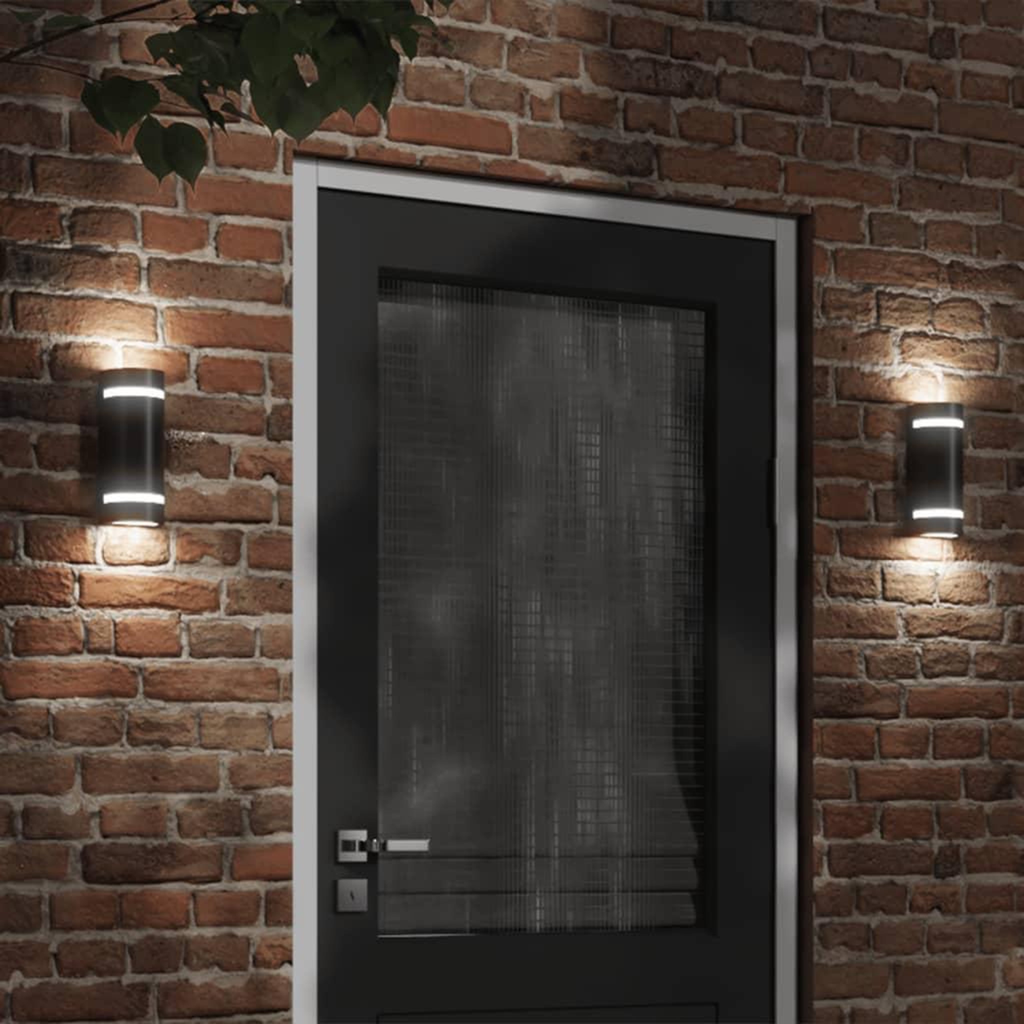 VIDAXL Applique murale d'exterieur aluminium moule sous pression